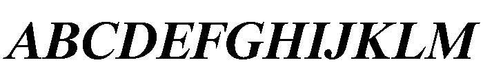 ThunderText TextBoldItalic Instance Font UPPERCASE