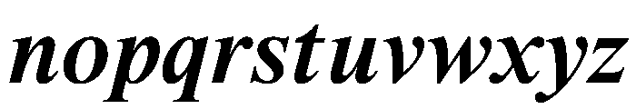 ThunderText TextBoldItalic Instance Font LOWERCASE