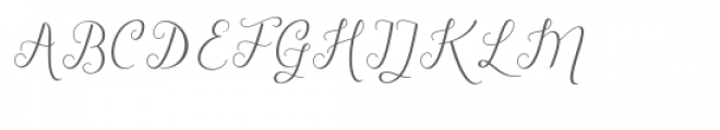 TheRusticScript Font UPPERCASE