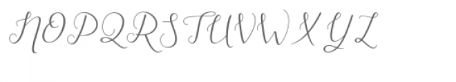 TheRusticScript Font UPPERCASE