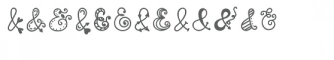 the ampersand story Font UPPERCASE
