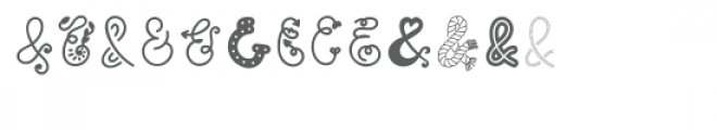 the ampersand story Font UPPERCASE