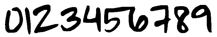 The Best We Could Do Regular Font OTHER CHARS