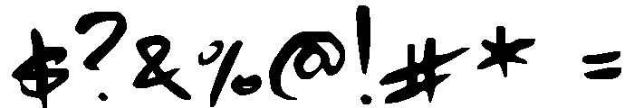 The Best We Could Do Regular Font OTHER CHARS