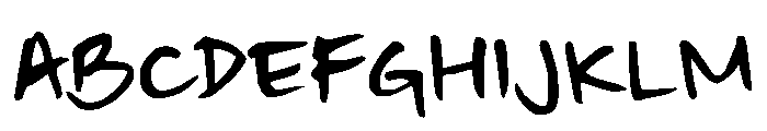 The Best We Could Do Regular Font UPPERCASE