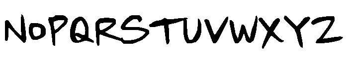 The Best We Could Do Regular Font UPPERCASE