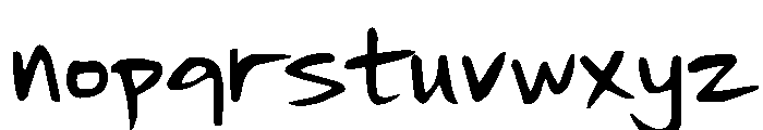 The Best We Could Do Regular Font LOWERCASE