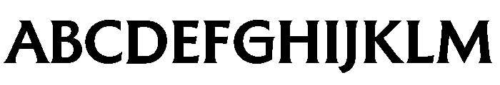 The Henston Bold Font UPPERCASE