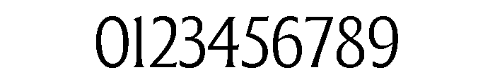 The Henston Condensed Light Font OTHER CHARS