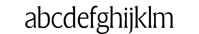 The Henston Condensed Light FONT