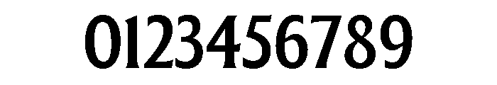 The Henston Condensed Medium Font OTHER CHARS