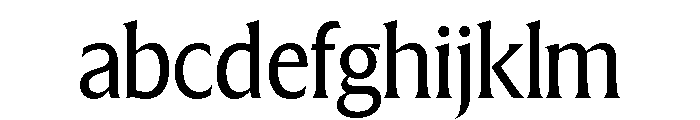 The Henston Condensed Regular FONT