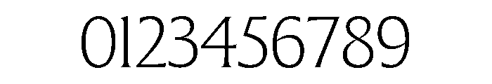 The Henston Extra Light Font OTHER CHARS