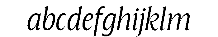The Henston Light Italic FONT