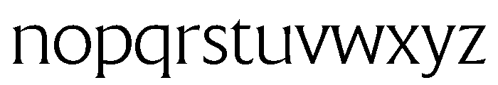 The Henston Light Font LOWERCASE
