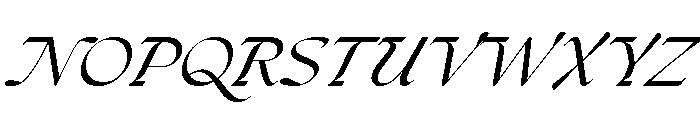 The Seasons Bold Italic Font UPPERCASE