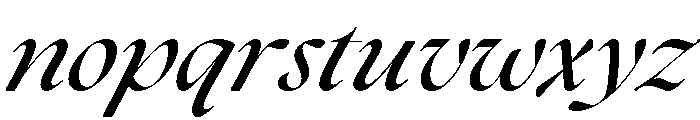 The Seasons Bold Italic Font LOWERCASE