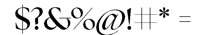 The Seasons Bold Font OTHER CHARS