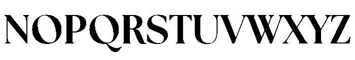 The Seasons Extra Bold Font UPPERCASE