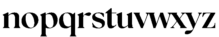 The Seasons Extra Bold Font LOWERCASE
