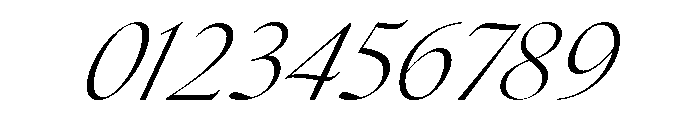 The Seasons Light Italic Font OTHER CHARS