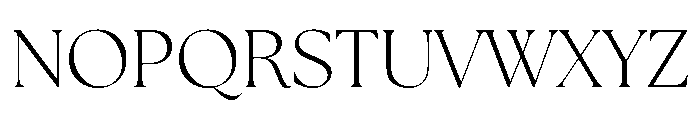 The Seasons Light Font UPPERCASE