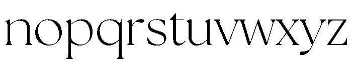 The Seasons Light Font LOWERCASE
