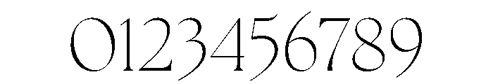 The Seasons Thin Font OTHER CHARS
