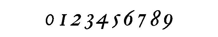 Theatrum Book Italic Font OTHER CHARS