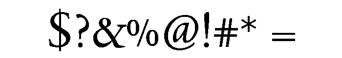 Theatrum Book Font OTHER CHARS