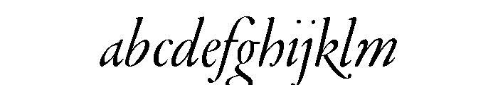 Theatrum Light Italic FONT