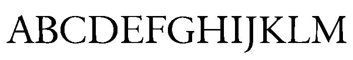Theatrum Light Font UPPERCASE