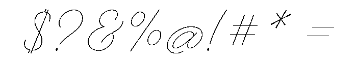 Theodosia Condensed Font OTHER CHARS