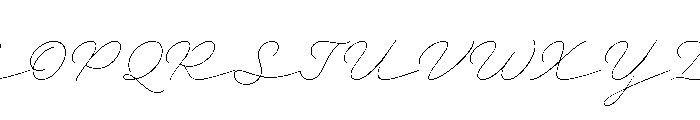 Theodosia Expanded Font UPPERCASE