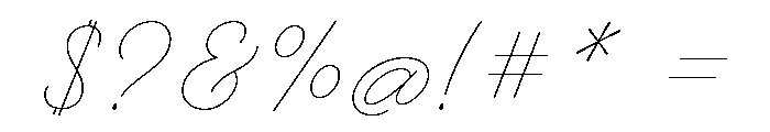 Theodosia Regular Font OTHER CHARS