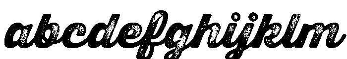 Thirsty Rough Black Three FONT