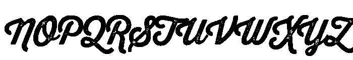 Thirsty Rough Bold One Font UPPERCASE
