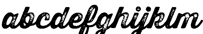 Thirsty Rough Bold Three FONT