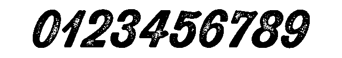 Thirsty Rough Bold Two Font OTHER CHARS