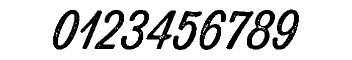 Thirsty Rough Light One Font OTHER CHARS