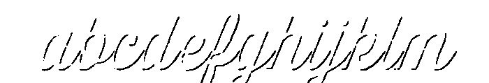 Thirsty Rough Light Shadow FONT