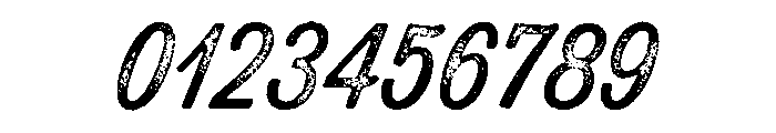 Thirsty Rough Light Three Font OTHER CHARS