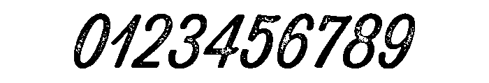 Thirsty Rough Light Two Font OTHER CHARS