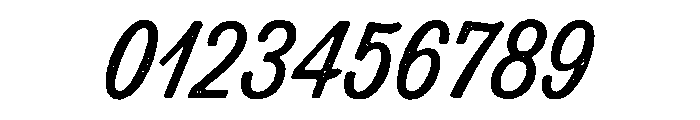 Thirsty Rough Light Font OTHER CHARS