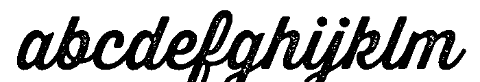 Thirsty Rough Regular One FONT