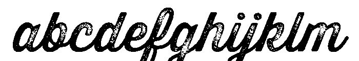 Thirsty Rough Regular Three FONT