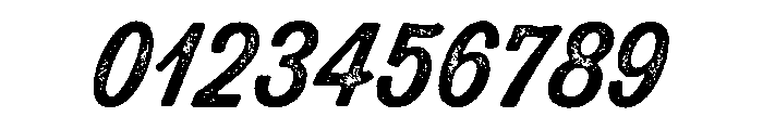 Thirsty Rough Regular Two Font OTHER CHARS