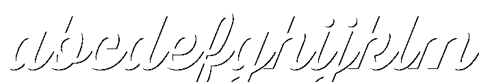 Thirsty Script Bold Shadow FONT