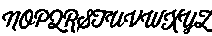 Thirsty Soft Bold Font UPPERCASE
