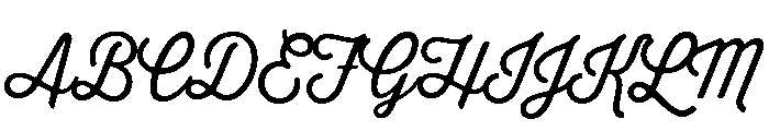 Thirsty Soft Light Font UPPERCASE